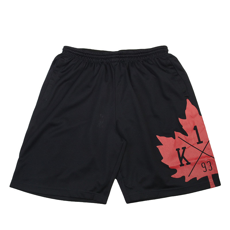 мужские черные шорты K1X Core Big Leaf Shorts 1400-0237/4638 - цена, описание, фото 1